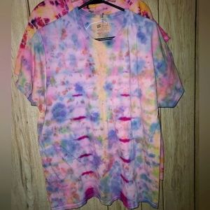 KimBoBaby TieDye Adult xl New prewashe and dries to prevent fading
